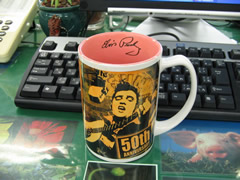 エルビスのマグカップ