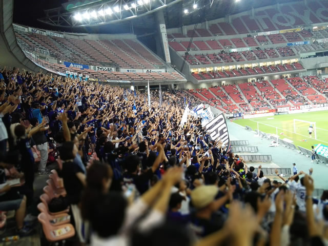 名古屋グランパスエイト vs ガンバ大阪