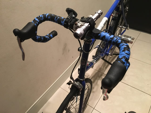 ブレーキレバー＆バーテープ交換