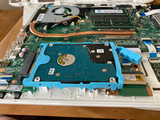 HDD換装